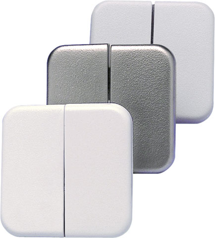 Product Image for Strömbrytare, dubbel vit