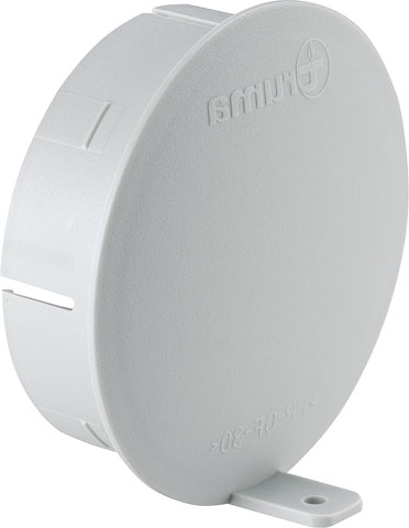 Product Image for Täcklock för rör, RD, achatgrå 65/72 mm