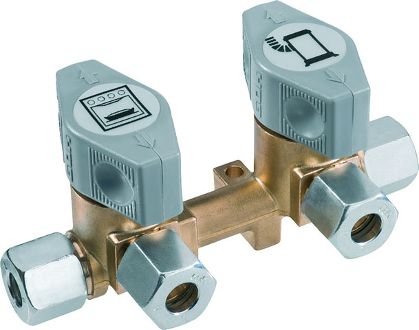 Product Image for Fördelarblock DSV-AB2 PS 5 bar RVS8 x 2xRVS8 x RVS8
