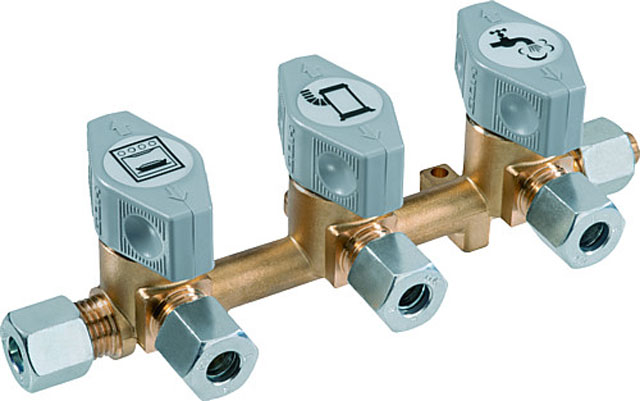 Product Image for Fördelarblock DSV-AB3 PS 5 bar RVS10 x 3xRVS8 x RVS10