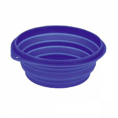 Product Image for Resehundeskål silikon 500 ml blå