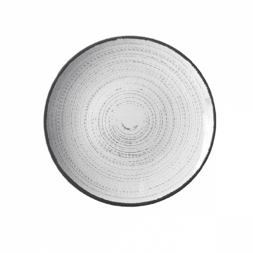 Product Image for Tallerken Ø25 hvit/svart Tivoli Brunner