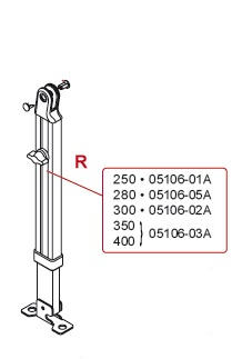 Product Image for RIGHT SUPP.LEG F45I-TI-PLUS/F1 300