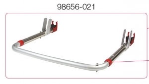 Product Image for TELESCOPIC RAIL SUPPORT CB PRO RED