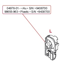 Product Image for L.H.END CAP CASE F45IL S/N<9438700