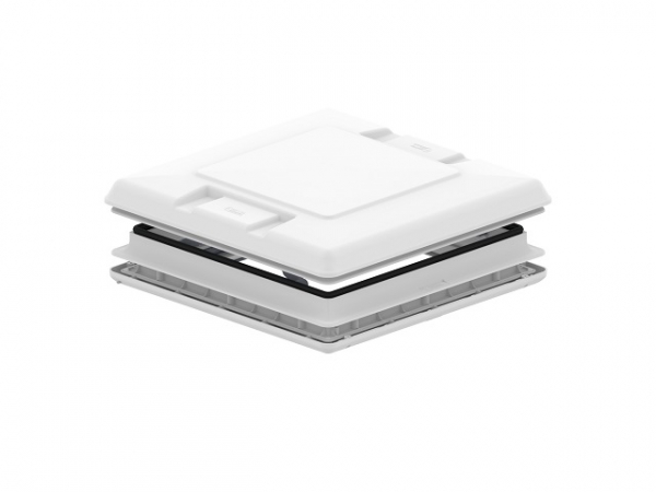 Product Image for Taklucka 50x50cm vit, med fast ventilation, Fiamma Vent 50