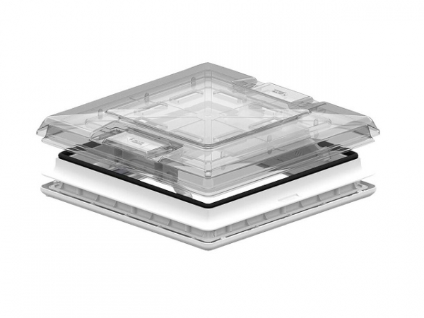 Product Image for Taklucka 50x50cm kristallklar, med fast ventilation, Fiamma Vent 50