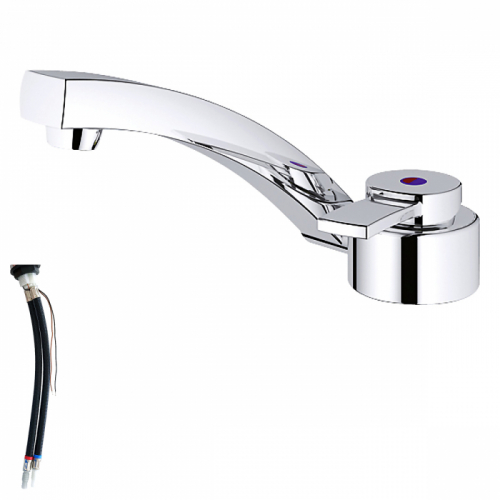 Product Image for Blandebatteri ø33mm krom Florenz Compact