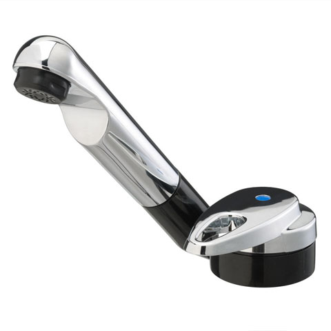 Product Image for Kran ø25mm krom/svart Keramik Mono