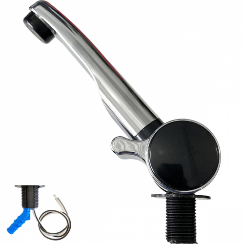 Product Image for Kran ø22mm krom/svart LONDON