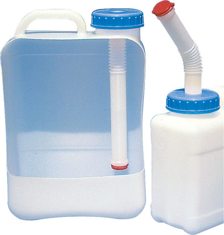 Product Image for Lock DIN 96, med tömningspip 140 mm