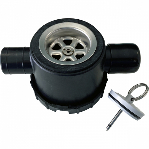 Product Image for Avløpsbeslag 2xø25mm, propp ø39 mm