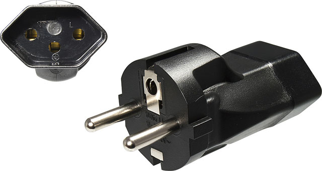 Product Image for Schuko-adapter för Schweiz