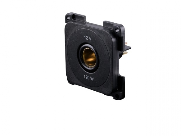 Product Image for 12V-uttag 1 st. SB, svart