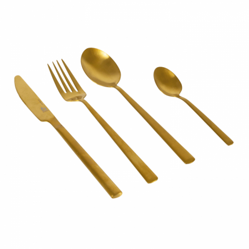 Product Image for Bestikksett Fairbanks 16 deler gull BoCamp