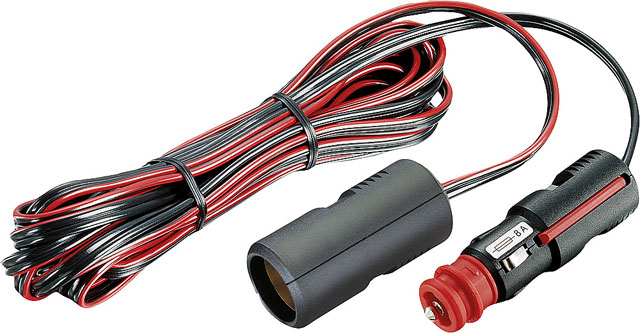 Product Image for Förlängningskabel 4 m platt med stor koppling