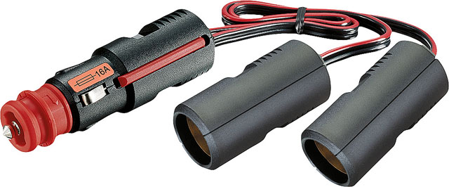 Product Image for Tvillingskarv max. 16 A / 12 - 24 V Kabellänge 0,25 m
