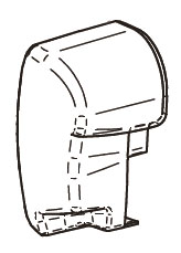 Product Image for LH ENDCAP MAINHOUSING 8000 venstre silver Nr 18