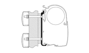 Product Image for Adapter Dethleffs Globebus 4,0 - 6,0 m