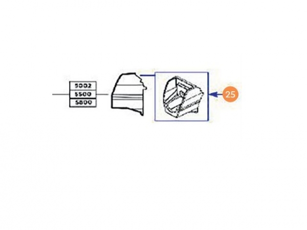 Product Image for Fäste 5002/5500/5800 Frontprofil Residence/ Panorama