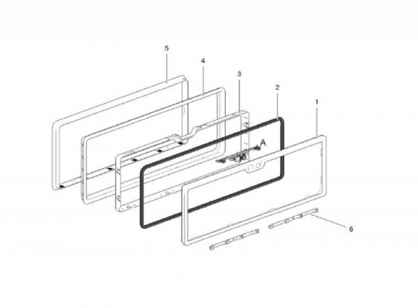 Product Image for Pakning serviceluke FD5