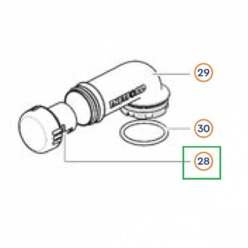 Product Image for Tappeplugg for tank C250/260 Thetford