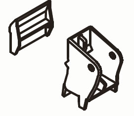 Product Image for POSITIONING BLOCK + TENSION RAFTER HOUSING 8000