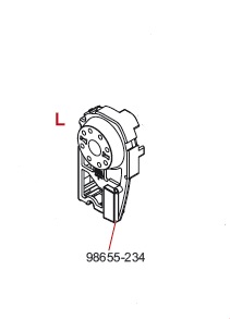 Product Image for LEFT END CAP FOR CASE F45TI L