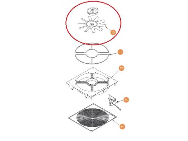 Product Image for Motor + vifte til Omnivent