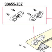 Product Image for Fästen arm mot vägg 2-pack Fiamma