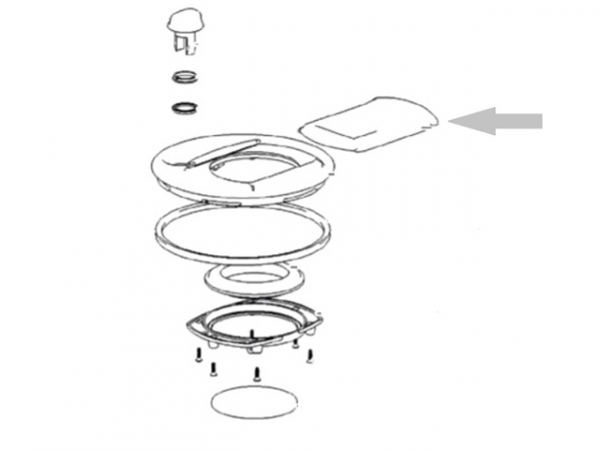 Product Image for Thetford skjutlock C400 Tank reservdel