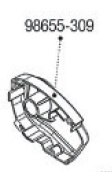 Product Image for RIGHT WINCH COVER F65 S POLAR