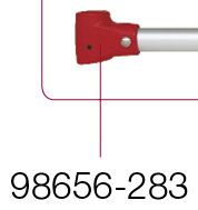 Product Image for LEFT 'T' ADAPTER RED CB PRO