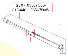 Product Image for RAFTER 280 cm