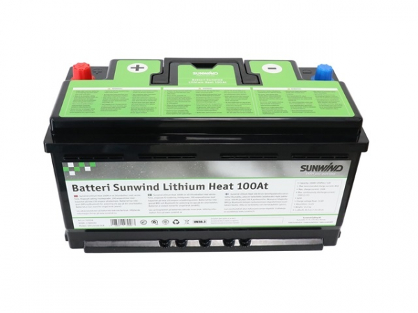 Product Image for Litiumbatteri 100Ah Caravan HEAT