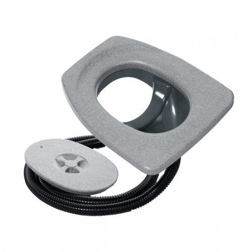 Product Image for Torrdass med värmessits, grå. Separett 500