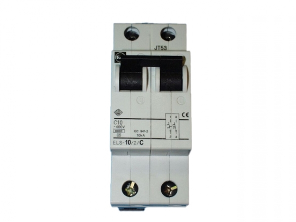 Product Image for Automatsikring C10A 2-polig, treg til FV System 3000.