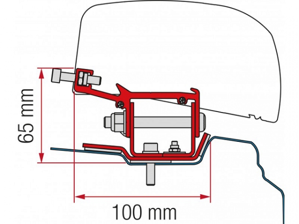 Product Image for Adapter kit F40VAN Renault Traffic L1 2014-