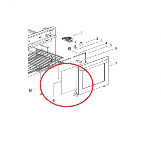 Product Image for Reserveglass stekeovn
