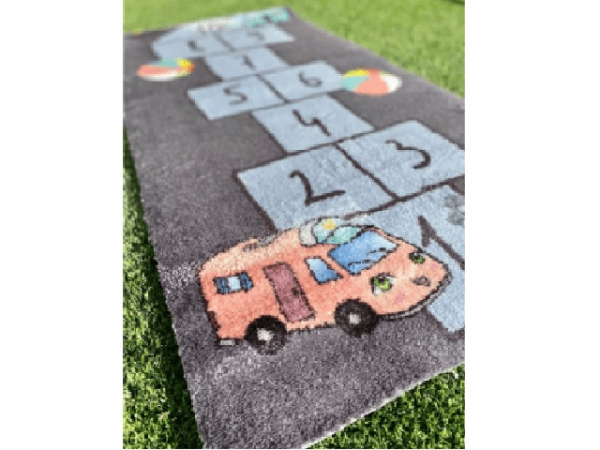Product Image for Gåmatte med bobil- og campingvognmotiv