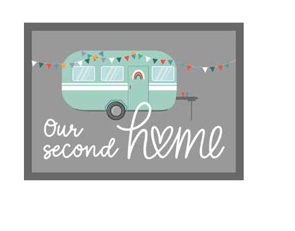 Product Image for Dørmatte "Our second home"