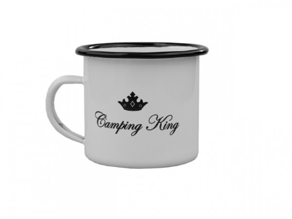Product Image for Mugg Emaljerad Camping King
