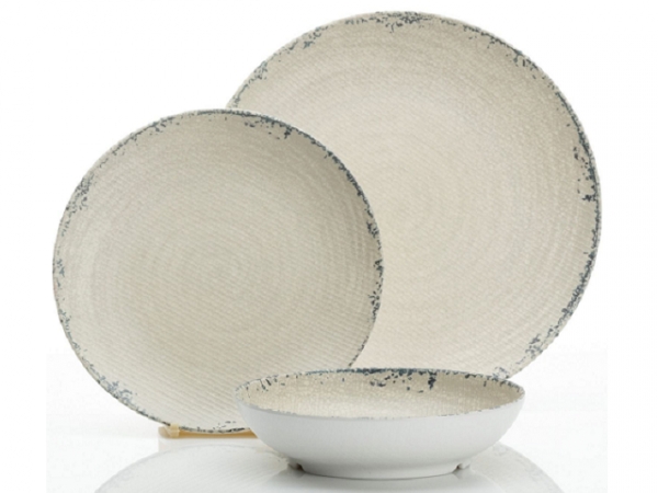 Product Image for Servise 12 deler Luna blå-grå, Flamefield