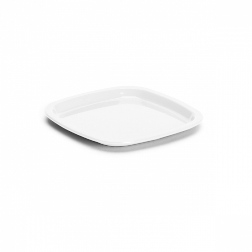 Product Image for Tallrik kvadratisk, vit