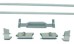 Låsesett Seitz til Kombirollo Grå