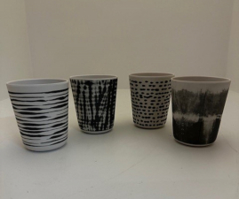 Krus melamin forskjellige mønster