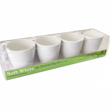 Kopp Seramika hvit 4-pakk Flamefield