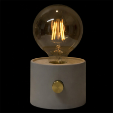 Bordlampe grå