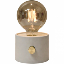 Bordlampe grå