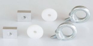 Kompletteringsset med 2 festeøgler